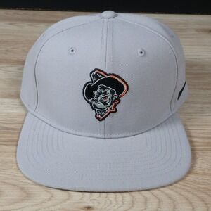 Oklahoma State Cowboys Nike Hat Cap Gray Youth NCAA Snapback Pistol Pete